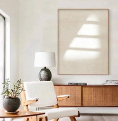 Brown Abstract Hand Painted Textured Painting Wabi Sabi Wall Art Gray Brown Minimalist Textured Canvas Boho Medieval Wall Decor