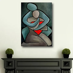 Colorful Abstract Block Hand-Painted Oil Painting On Canvas Geometric Large Wall Art for Living Room Acrylic Handmade Wall Art