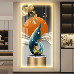 180 200 220 240 cm Modern with lights room decoration poster wall art room decor posters pictures Home wall decoration Painting